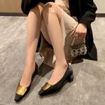 Luxury Handcrafted Genuine Leather Women's Shoes: Elegance in Every Stitch(EdmdA6228)