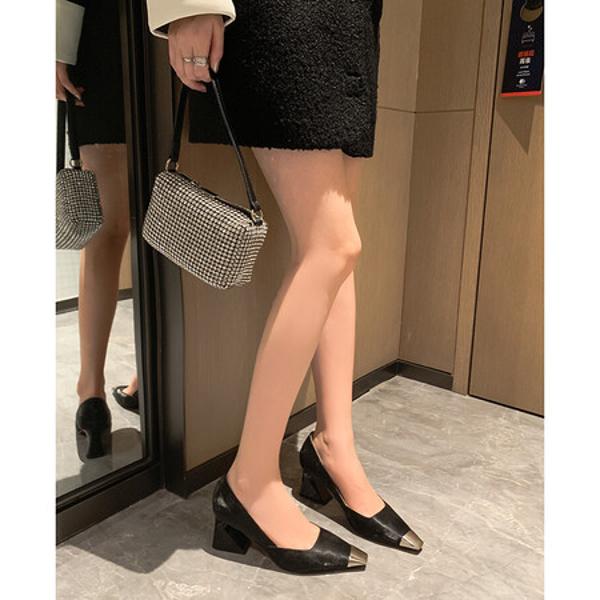 Elegant Handcrafted Genuine Leather Women's Shoes - Luxury and Quality Redefined(EdmdA6259)