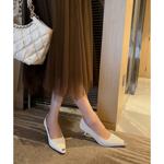 Handcrafted Leather Women's Shoes: Elegant Luxury & Quality(EdmdA6253)