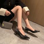 Handcrafted Leather Women's Shoes: Elegant Luxury & Quality(EdmdA6253)
