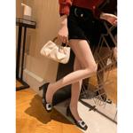 Handcrafted Leather Women's Shoes: Elegant Luxury Quality(EdmdA6236)