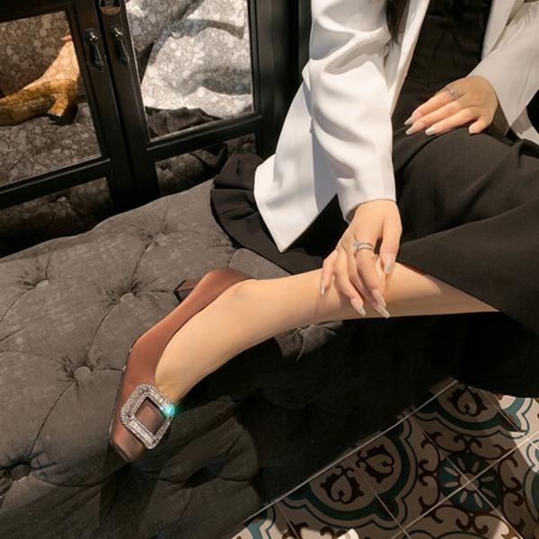 Handcrafted Leather Women's Shoes: Elegant Luxury Quality(EdmdA6236)