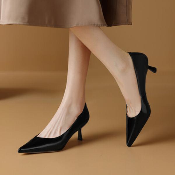 Handcrafted Luxury Leather Women’s Shoes: Elegance in Every Stitch(EdmdA6265)