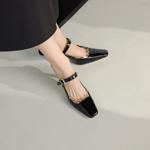 Handcrafted Luxury Leather Women's Shoes: Elegance in Every Stitch(EdmdA6267)