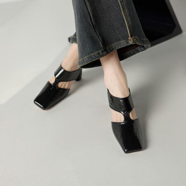 Handcrafted Genuine Leather Women’s Shoes - Luxurious Elegance & Craftsmanship(EdmdA6269)