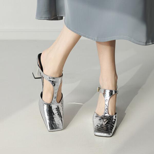 Handcrafted Premium Leather Women's Shoes for Elegant Sophistication(EdmdA6270)