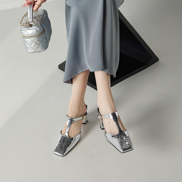 Handcrafted Premium Leather Women's Shoes for Elegant Sophistication(EdmdA6270)