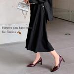 Luxurious Handmade Leather Women's Shoes with Superior Craftsmanship(EdmdA6292)