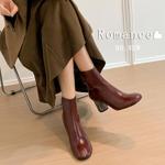 Handcrafted Leather Women's Shoes - Elegance in Every Stitch(EdmdA6301)