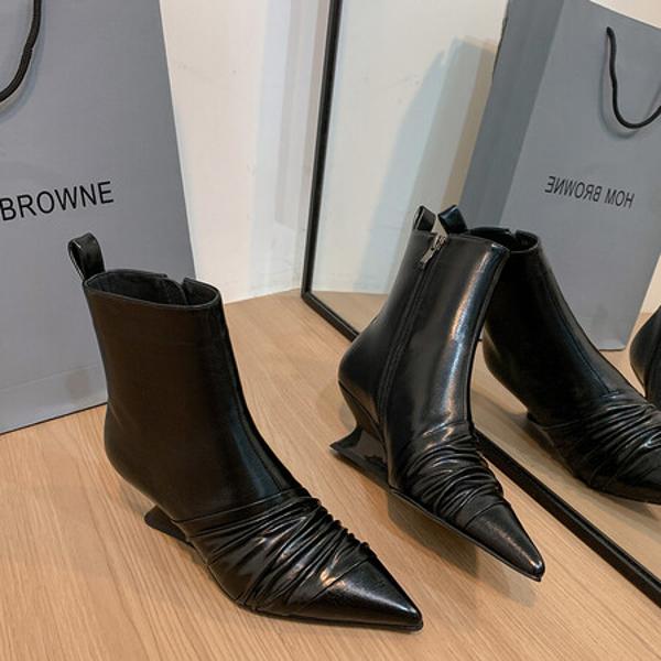 Exquisite Handcrafted Genuine Leather Women's Shoes: A Luxurious Touch of Elegance(EdmdA6307)