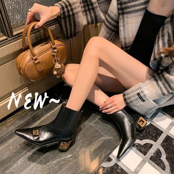 Elegant Handcrafted Leather Women's Shoes, Luxurious Quality(EdmdA6311)