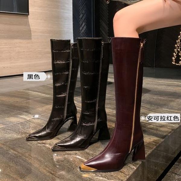 Exquisite Handcrafted Leather Shoes for Elegant Women(EdmdA6310)