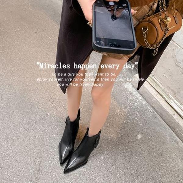 Exquisite Handmade Leather Women's Shoes: Luxury Craftsmanship Unmatched(EdmdA6316)