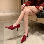 Exquisite Handcrafted Leather Women's Shoes: Luxurious Elegance Redefined(EdmdA6320)