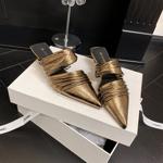 Handcrafted Leather Women's Shoes: Luxurious Elegance(EdmdA6325)