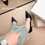 Luxurious Handcrafted Leather Shoes for Elegant Women(EdmdA6322)