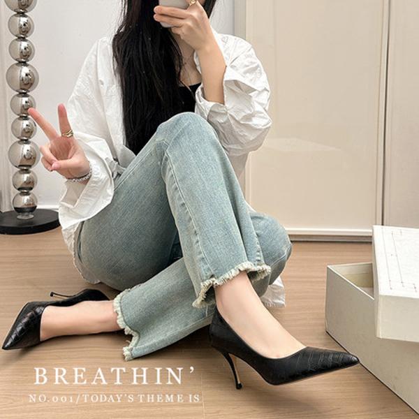 Luxurious Handcrafted Leather Shoes for Elegant Women(EdmdA6322)