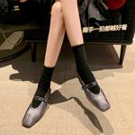 Exquisite Handcrafted Leather Women's Shoes for Elegant Luxury(EdmdA6323)