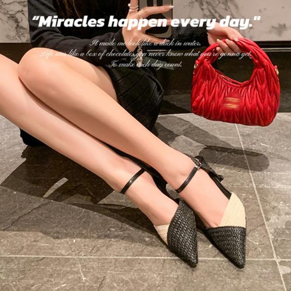 Handcrafted Luxury Leather Women's Shoes - Elegance in Quality(EdmdA6359)