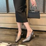 Handcrafted Leather Women's Shoes: Elegant Luxury with Superior Craftsmanship(EdmdA6362)