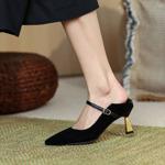 Elegance Redefined: Handmade Genuine Leather Women’s Luxury Shoes(EdslG300)