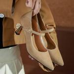 Elegance Redefined: Handmade Genuine Leather Women’s Luxury Shoes(EdslG300)