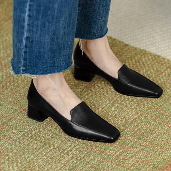 Handcrafted Genuine Leather Women's Shoes - Exquisite Elegance and Luxury(EdslG218)