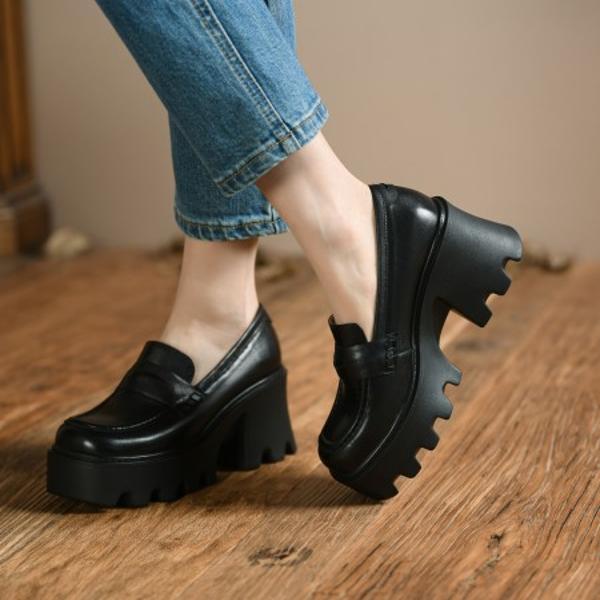 Elegance in Every Stitch: Handcrafted Luxury Leather Women’s Shoes(EdslG42)