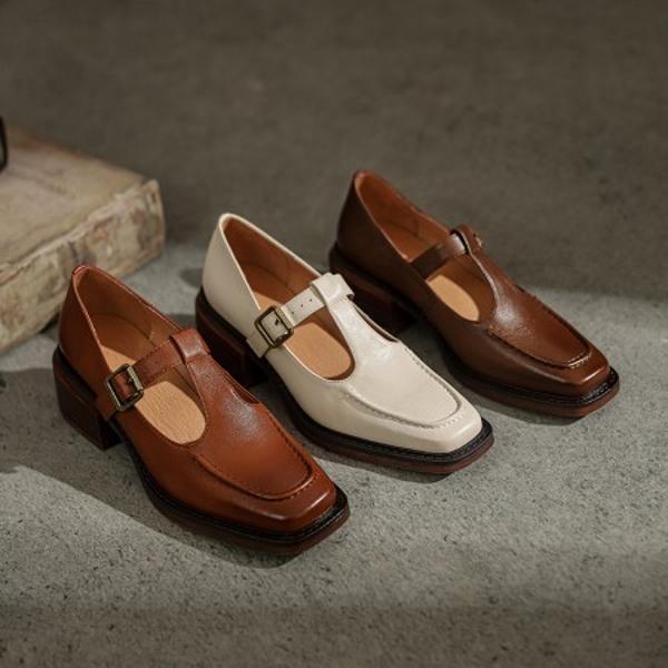 Elegant Handmade Genuine Leather Women's Shoes: Unmatched Craftsmanship & Luxury(EdslG93)