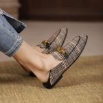 Luxurious Handcrafted Leather Women’s Shoes with Elegance(EdslG83)