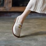 Elegant Handcrafted Leather Women’s Shoes of Luxury Quality(EdslG148)