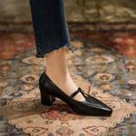 Handcrafted Luxury Leather Women's Shoes – Elegance in Every Step(EdslG162)