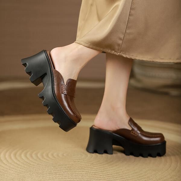 Elegant Handcrafted Genuine Leather Women's Shoes of Superior Quality(EdslG295)