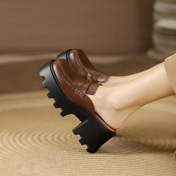 Elegant Handcrafted Genuine Leather Women's Shoes of Superior Quality(EdslG295)