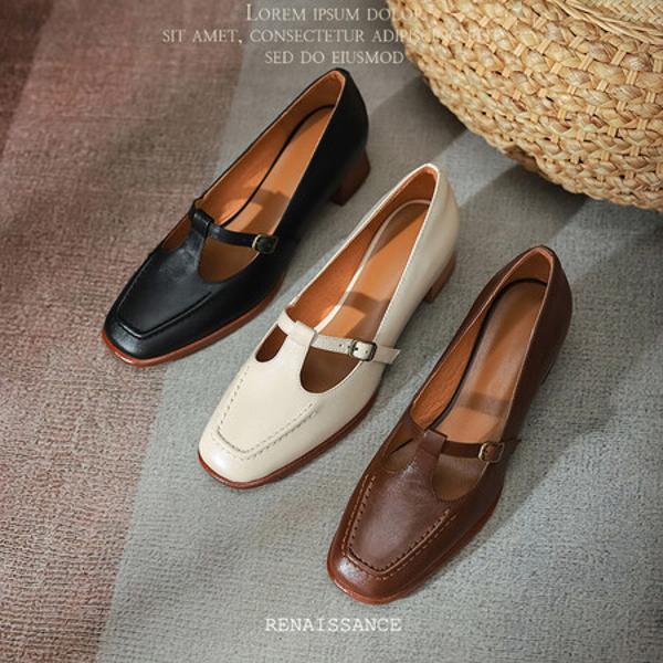 Elegant Handcrafted Leather Shoes for Discerning Women(EdslG316)