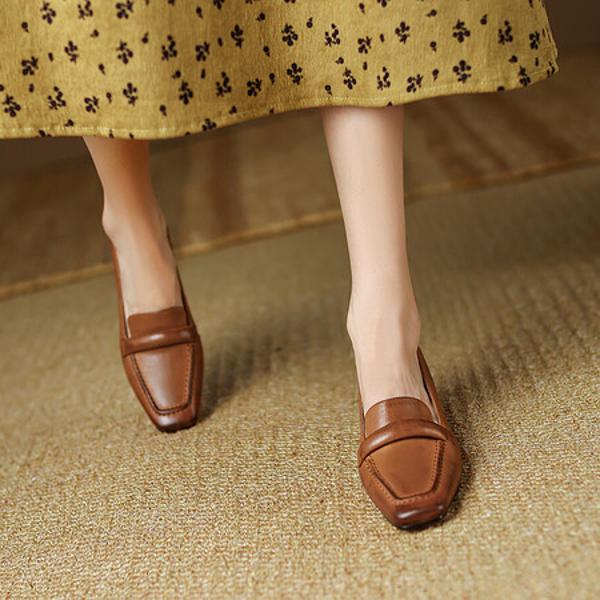 Luxurious Handcrafted Leather Women’s Shoes(Edsl376)