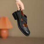 Handcrafted Luxury Leather Women’s Shoes, Elegant Quality(EdslG346)