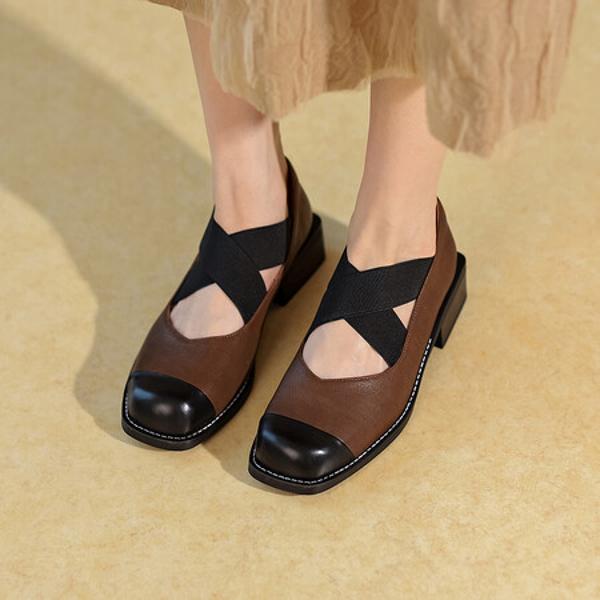 Handcrafted Luxury Leather Women’s Shoes, Elegant Quality(EdslG346)