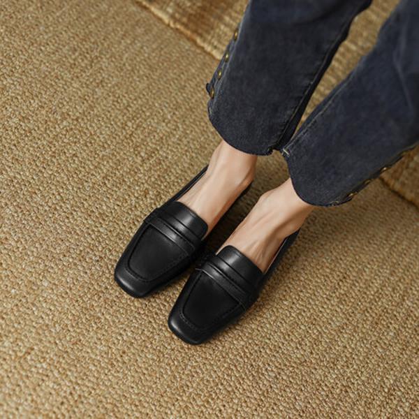 Elegant Handmade Leather Women's Shoes: Exquisite Craftsmanship & Luxury(EdslG385)