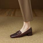 Exquisite Handcrafted Leather Women's Shoes: Elegance Meets Luxury Quality(EdslG388)