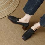 Elegant Handcrafted Leather Women's Shoes of Luxurious Quality(EdslG425)