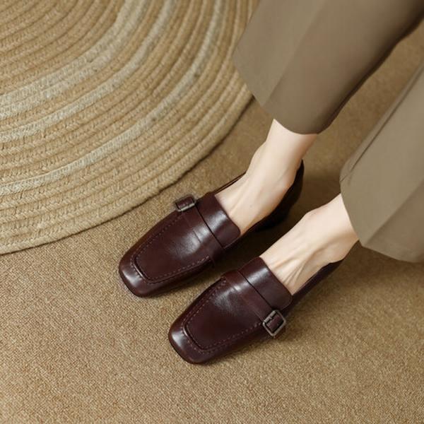 Handcrafted Luxurious Leather Women's Shoes of Exquisite Quality(EdslG423)