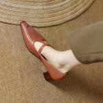 Handcrafted Luxury Leather Women's Shoes(EdslG400)