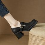 Exquisite Handcrafted Leather Women's Shoes: Luxurious Comfort Meets Timeless Elegance(EdslG430)