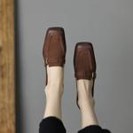 Luxury Genuine Leather Handmade Women's Shoes: Elegance in Every Stitch(EdslG2314)