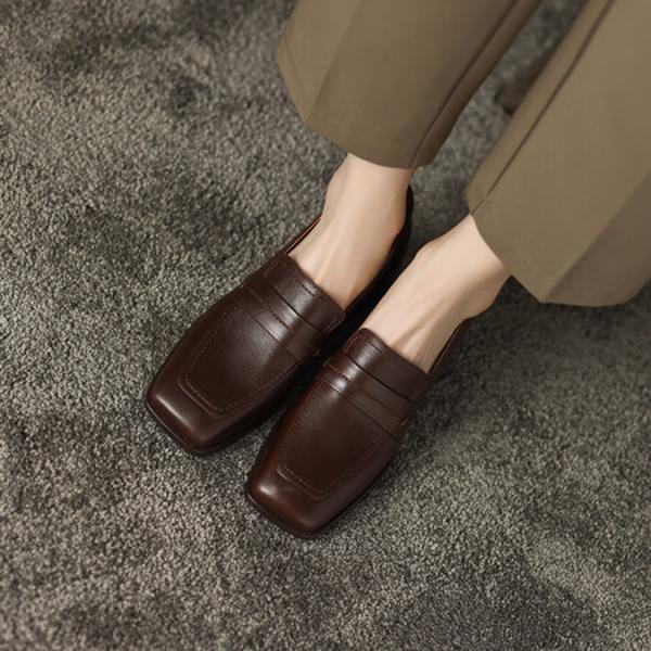 Handcrafted Luxury Leather Women's Shoes - Elegant Craftsmanship(EdslG2326)