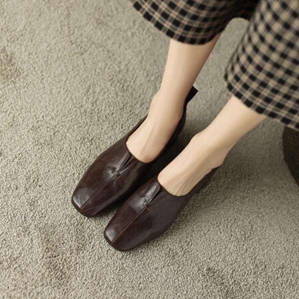 Elegant Luxury Handmade Genuine Leather Women’s Shoes(EdslG2335)