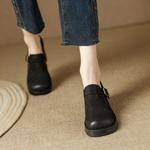 Elegant Handmade Genuine Leather Women’s Shoes: Luxury Craftsmanship(EdslG430-1)