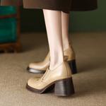 Handmade Luxury Leather Women's Shoes: Elegant Craftsmanship(EdslG440)