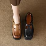 Elegant Handmade Leather Women's Shoes: Luxurious Craftsmanship(EdslG2354)